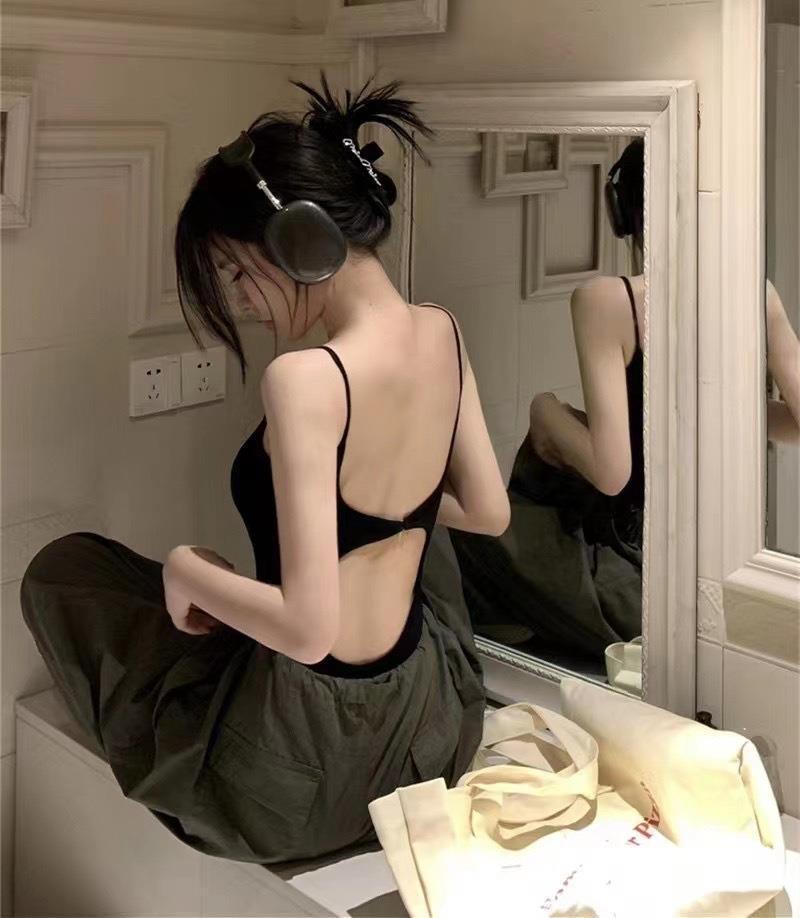 Summer New Padded Strap Vest Women's Inner Wear