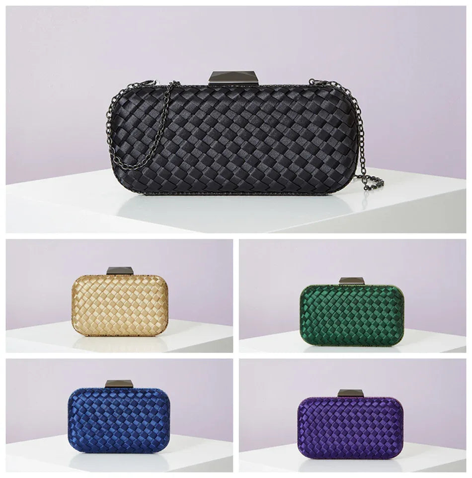 Women's Handmade Dress Garment Bag Serpentine Weave - DanaFashionstore