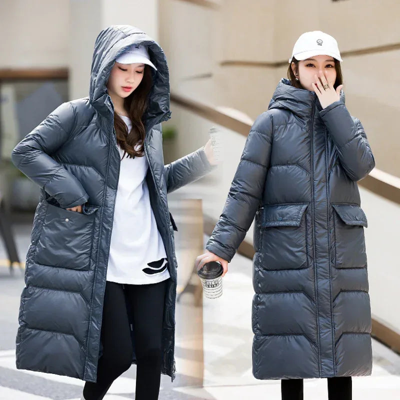 Women's Winter Korean Style Mid-Length Warm Coat 2026 - Fashion Jacket - DanaFashionstore