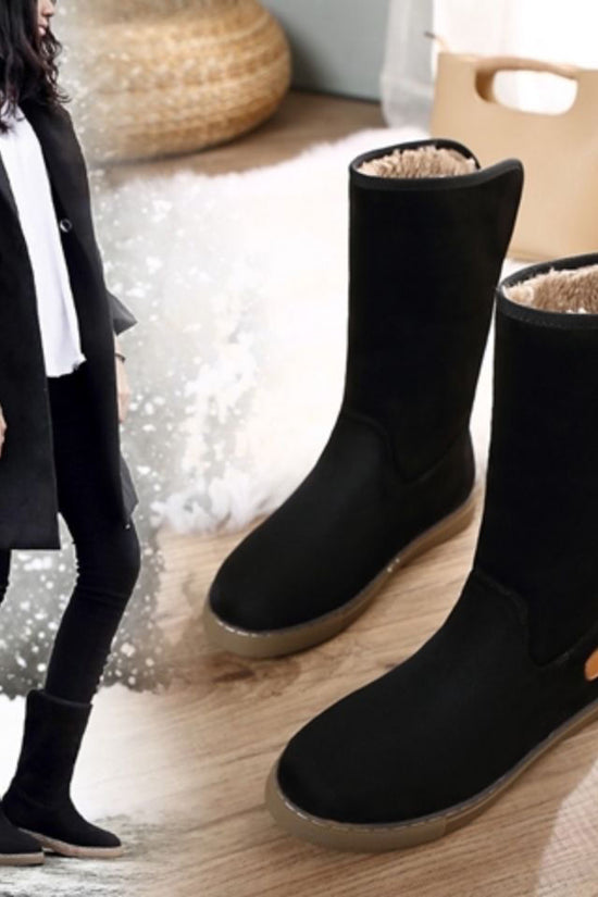 Two Pairs Of Shoes For Winter Plus Velvet And Warmth