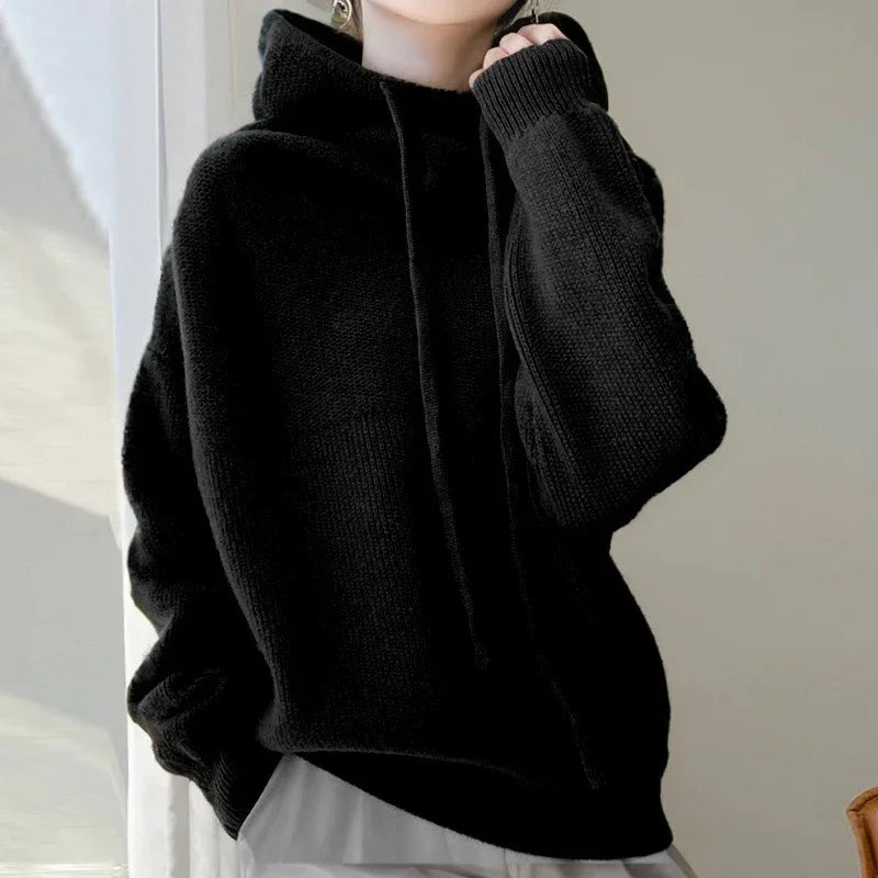 Women's Sweater Thicken Lazy Style All-match Long-sleeved Autumn Winter Warm Casual Sweater For Women - DanaFashionstore