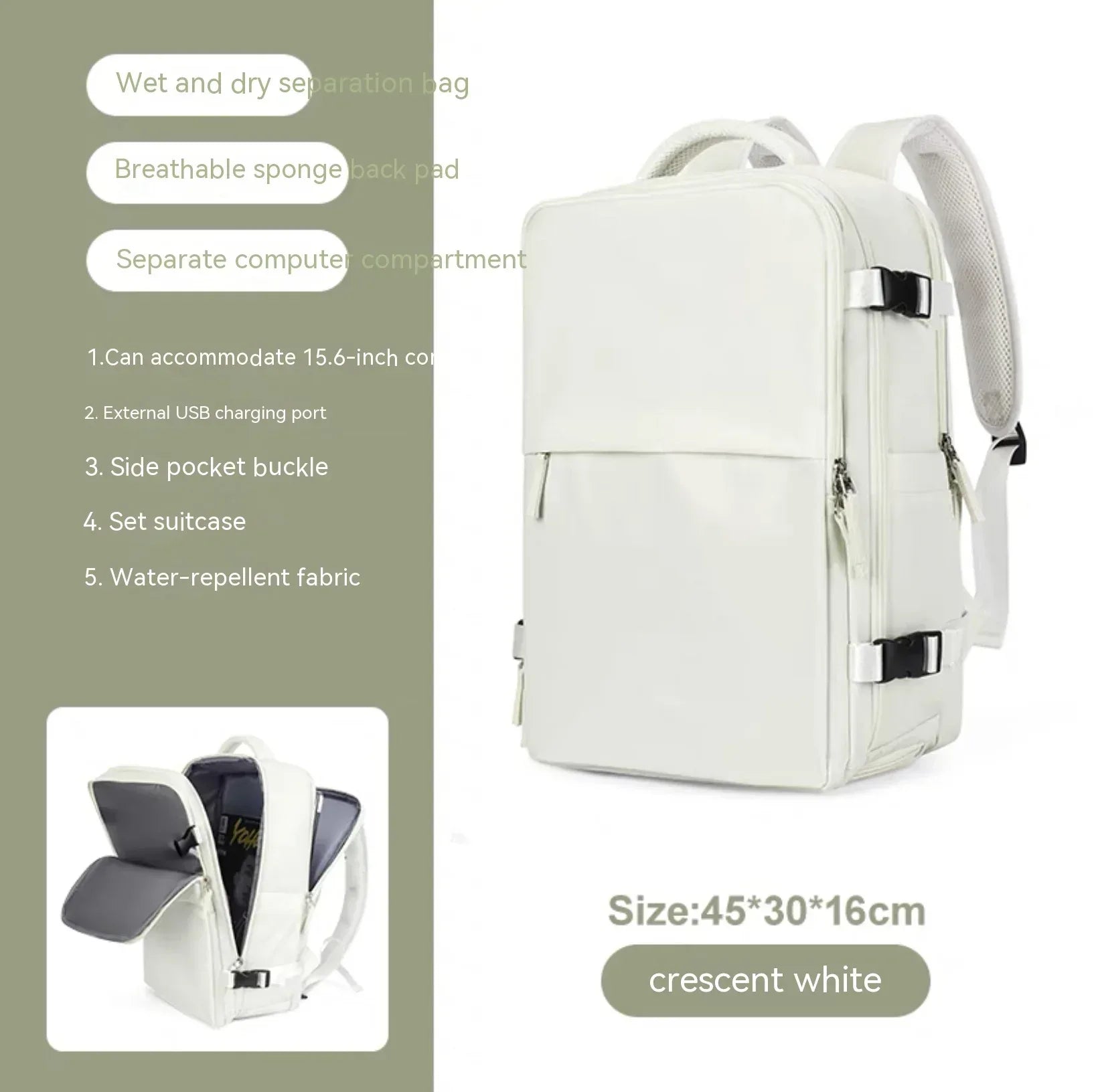 Large Capacity Multifunctional Travel Waterproof Mummy Backpack - DanaFashionstore