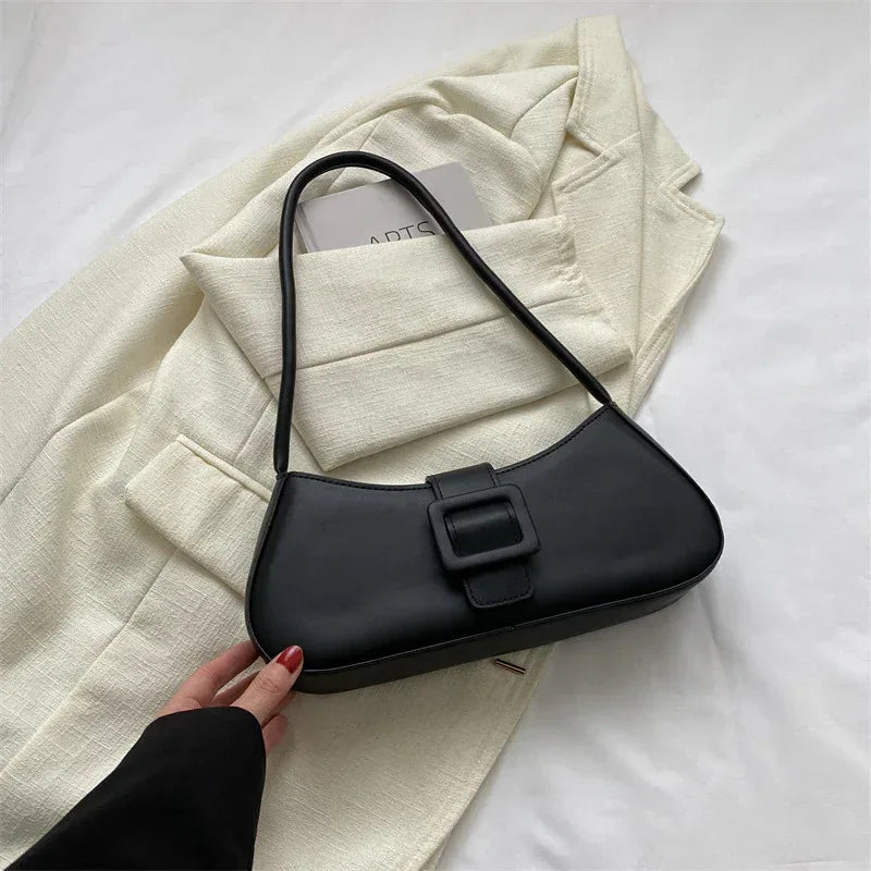 Western Style Shoulder Texture Crossbody Underarm Small Square Bag - DanaFashionstore