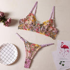 Women's Fashion Floral Underwear Suit - DanaFashionstore
