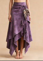 Irregular Ruffled Skirt