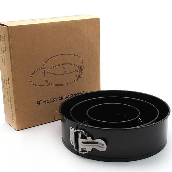 3PCS SET Non Stick Cake Tier Mold Baking Pan Tray Spring Form Round Bakeware $34.34 Dana Fashion Color: 23X23X7CM Dana's Kitchen Product information Shape: Round Material: Carbon steel Purpose: Making cakes Specification: 23X23X7CM