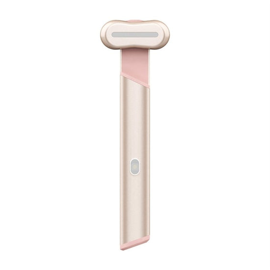 4 Colors Electric Eye Massager Red Blue Light Massage Eye Beautification Instrument Therapeutic Warmth Face Massage $50.00 Dana Fashion Specifications: English Color: Rose Gold Beauty Tools Overview: 1. Microcurrent: Microcurrent uses low-voltage energy t