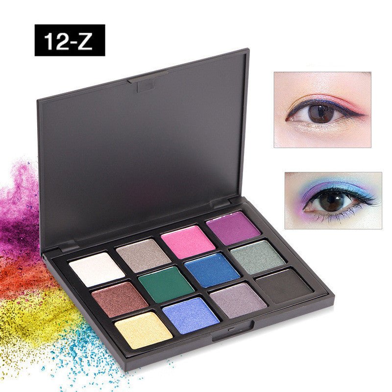 40 Colors Makeup Glitter Palette Waterproof $15.37 Dana Fashion Color: 12z Style makeup Product information: Material:Eyeshadow Style:Fashion minimalist Features:Trim Colour:1#,2#,12-z Size:50*100*10mm Packing list: Eyeshadow Palette*1