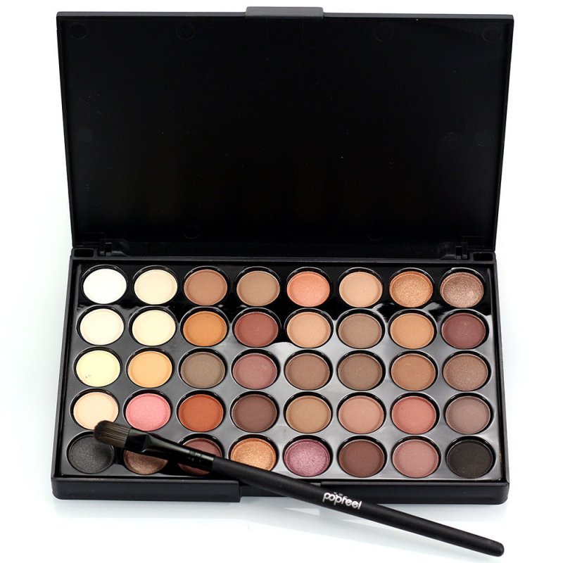 40 Colors Makeup Glitter Palette Waterproof $15.41 Dana Fashion Color: 01 makeup Product information: Material:Eyeshadow Style:Fashion minimalist Features:Trim Colour:1#,2#,12-z Size:50*100*10mm Packing list: Eyeshadow Palette*1