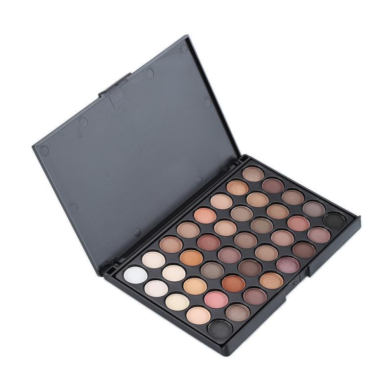 40 eye shadows $15.34 Dana Fashion style: 40 colors A makeup Product name: 120 color eyeshadow palette Weight: 246g/box Specification: 15.6*10.5*2.4cm Packing: color box Weight: 110g/box Product name: 40 colors earthy eyeshadow palette Weight: about 100g
