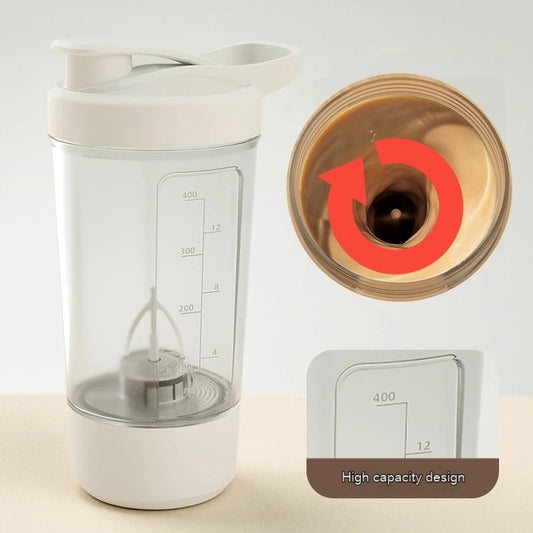 400ML 14oz Electric Protein Powder Mixing Cup Automatic Shaker Mixer Shake Bottle Milk Coffee Blender Kettle Fro Gym 1200mAh $37.58 Dana Fashion Color: Black Dana's Kitchen Overview: Revolutionary Mixing: Achieve perfect mixes with our Electric Shaker Bot