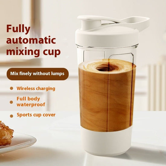 400ML 14oz Electric Protein Powder Mixing Cup Automatic Shaker Mixer Shake Bottle Milk Coffee Blender Kettle Fro Gym 1200mAh $37.58 Dana Fashion Color: Black Dana's Kitchen Overview: Revolutionary Mixing: Achieve perfect mixes with our Electric Shaker Bot