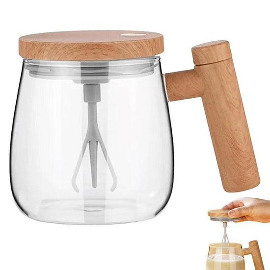 400ML Self Stirring Coffee Mug Electric Mixing Glass Coffee CupHigh Speed Fast Automatic Coffee Cup For Gyms Dining Room Kitchen Gadgets $42.51 Dana Fashion Color: Champagne Gold capacity: 400ml Dana's Kitchen Overview: 1. Perfectly Mixed Drinks: This sel