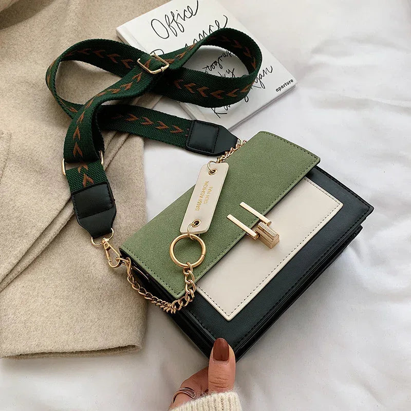 Korean fashion matte shoulder bag small square bag - DanaFashionstore