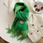 Double-sided Artificial Cashmere Scarf Women's Winter Warm Couple - DanaFashionstore