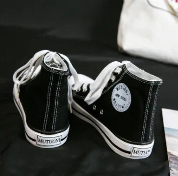 High-top canvas shoes - DanaFashionstore