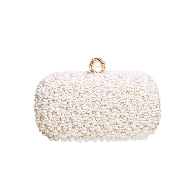 Women's Fashion Clutch Pearl Dinner Bag - Dana Fashion