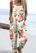 Fashion 3D Printing Suspenders 2026 - Summer Casual Jumpsuit - DanaFashionstore