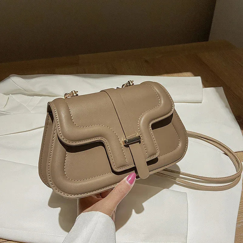 New Fashion One-shoulder Drawstring Casual Simple Messenger Underarm Bag - DanaFashionstore