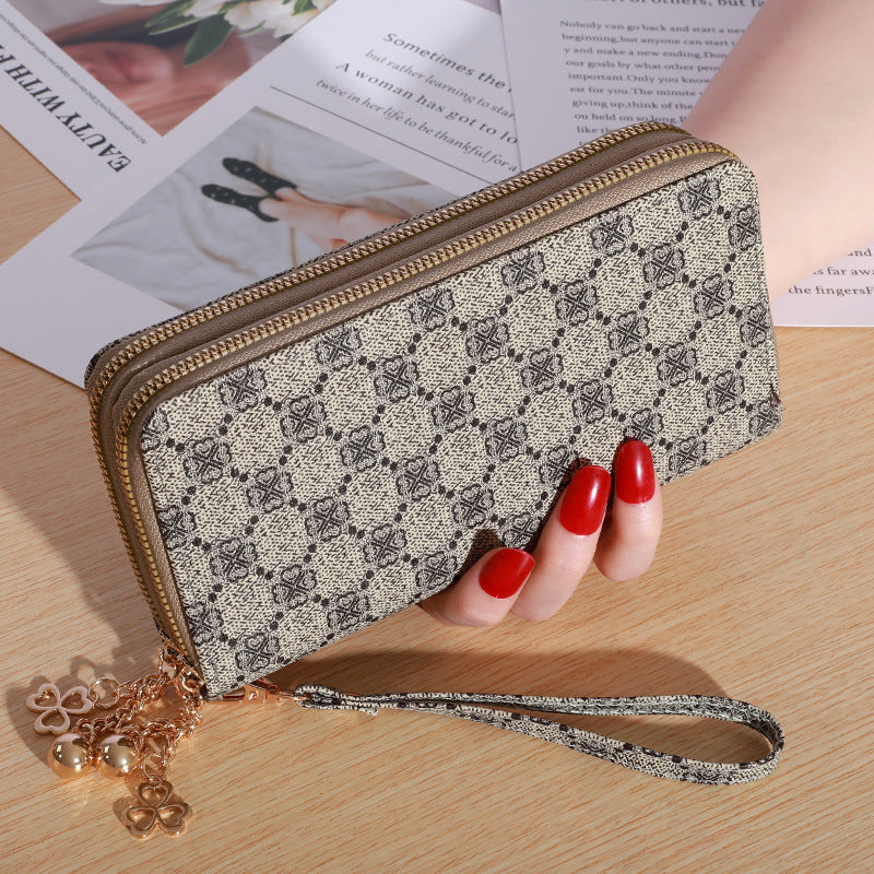 Women's Hand Holding Casual Double Zip Large-capacity Wallet - Dana Fashion