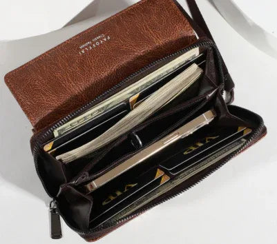 Casual Long Wallet Large-capacity Handbag Mobile Coin Purse - DanaFashionstore