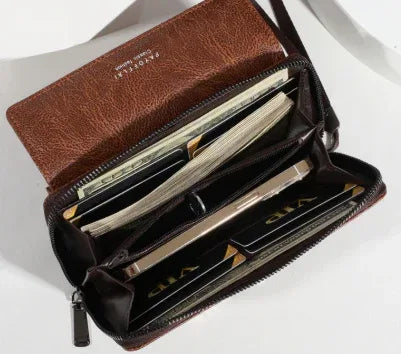 Casual Long Wallet Large-capacity Handbag Mobile Coin Purse - DanaFashionstore