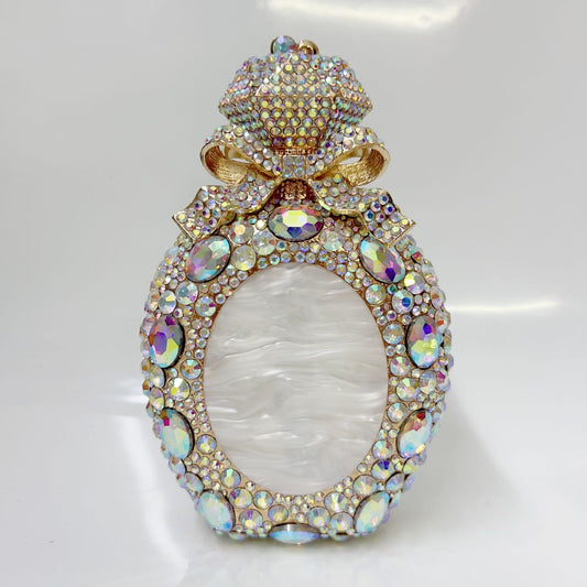 Women's Fashion Banquet Full Diamond Clutch - Dana Fashion