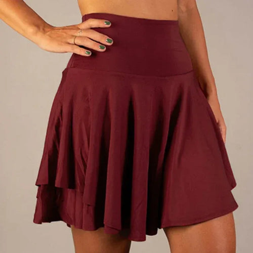 All-match Tutu High Waist Belly Contracting Running Short Skirt Anti-exposure Yoga Skirt - DanaFashionstore