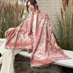 Female Versatile Fashion Thickened Warm Cashmere Scarf - DanaFashionstore
