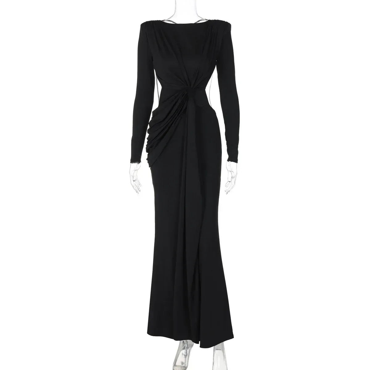 Sexy Hollow-Out Back Dress 2026 - Slim-Fit Long Sleeve Dress - DanaFashionstore