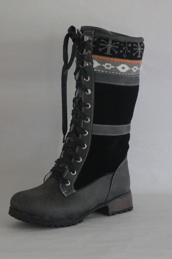 Plus Size Autumn And Winter Warm Cotton Boots