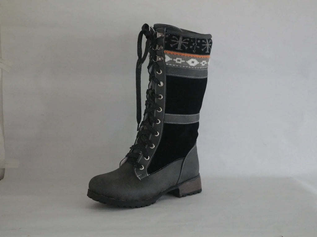 Plus Size Autumn And Winter Warm Cotton Boots - DanaFashionstore