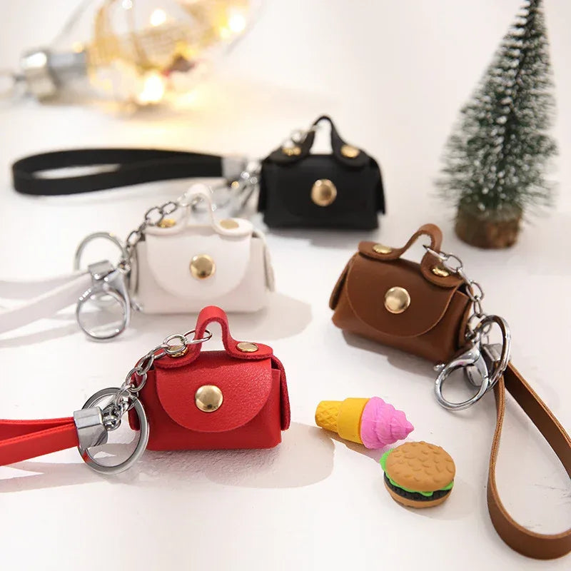 pu personality handbag keychain - DanaFashionstore