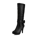 Bow with round head Martin boots - DanaFashionstore