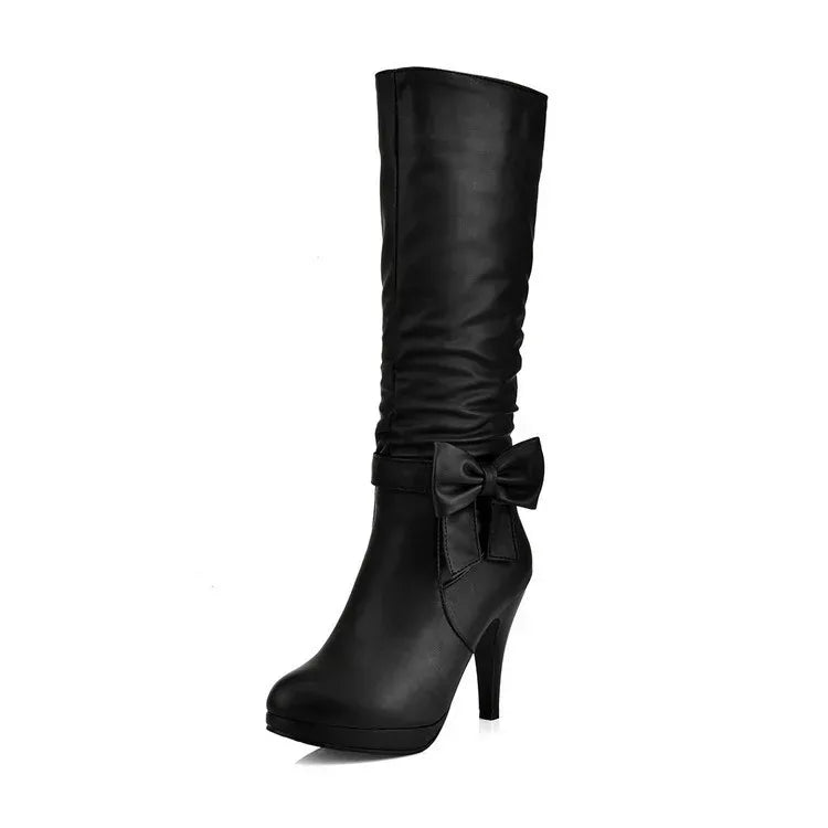 Bow with round head Martin boots - DanaFashionstore