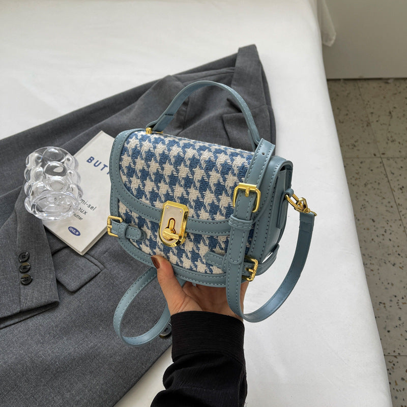 Women's Fashion All-match Houndstooth Shoulder Bag - Dana Fashion