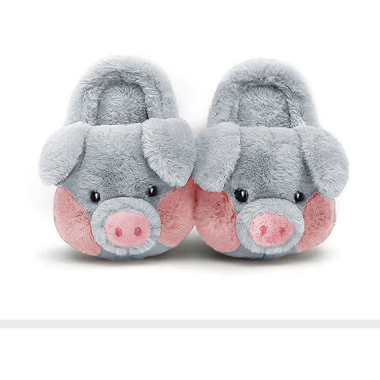 Non Slip Warm Lovers Cute Pig Slippers