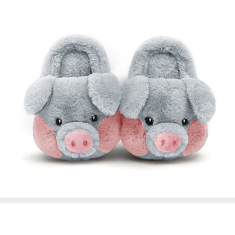 Non Slip Warm Lovers Cute Pig Slippers