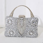 New Metal Handheld Handmade Diamond Inlaid Dinner Bag - DanaFashionstore