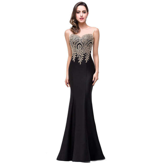 Amazon Europe dress sexy back hollow applique package hip dress fishtail skirt female perspective $56.41 Dana Fashion Color: Black Size: L Women's clothing *Main fabric composition Polyester (polyester) * skirt type fishtail skirt *popular elements *Size