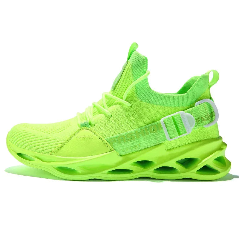 Casual sneakers flying woven mesh shoes - DanaFashionstore