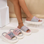 Cute Cartoon Kitten Home Slippers For Women - DanaFashionstore