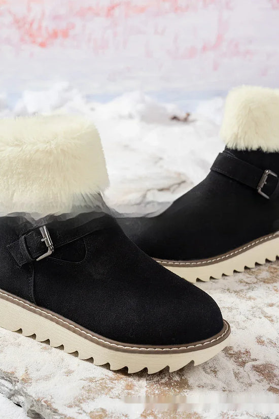 High Quality Middle Tube Platform Snow Boots - DanaFashionstore