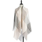 Women's Cashmere-like Plus-sized Double-sided Qicaigei Scarf Shawl - DanaFashionstore