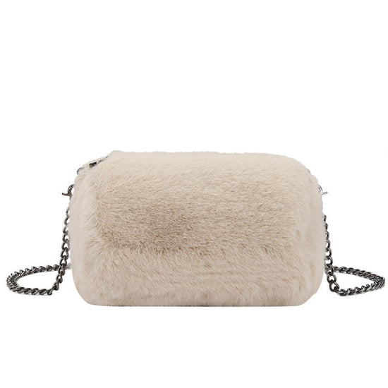 Women's Fashion Plush Chain Shoulder Bag - Dana Fashion