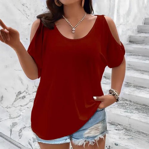 European And American Fashion Elegant T-shirt - DanaFashionstore