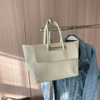 Fashion Women Shoulder Bags Large Capacity Handbags Simple Retro Tote Bags Solid Color Famous Brand High Quality Bags - DanaFashionstore