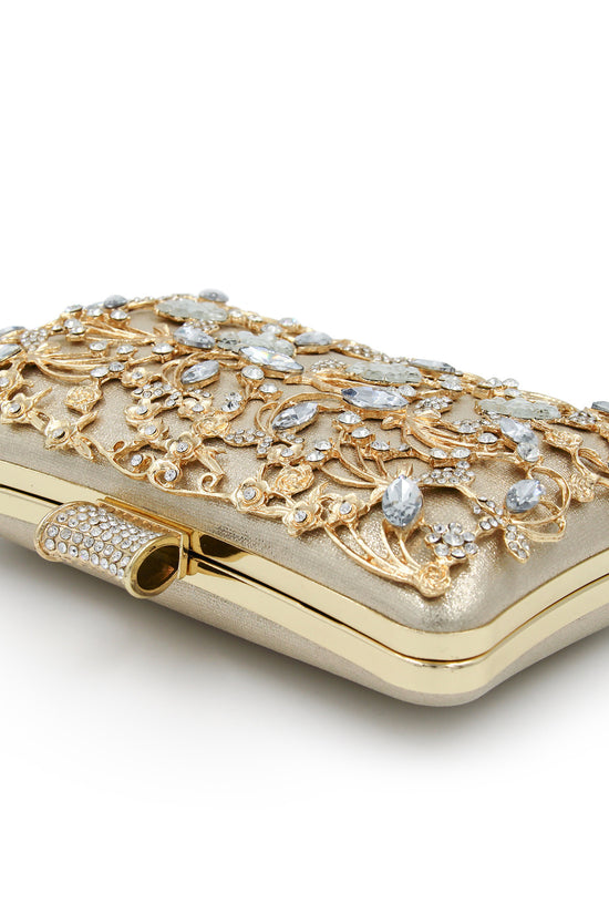 Hollow diamond cheongsam bag rhinestone bag clutch shoulder - Dana Fashion