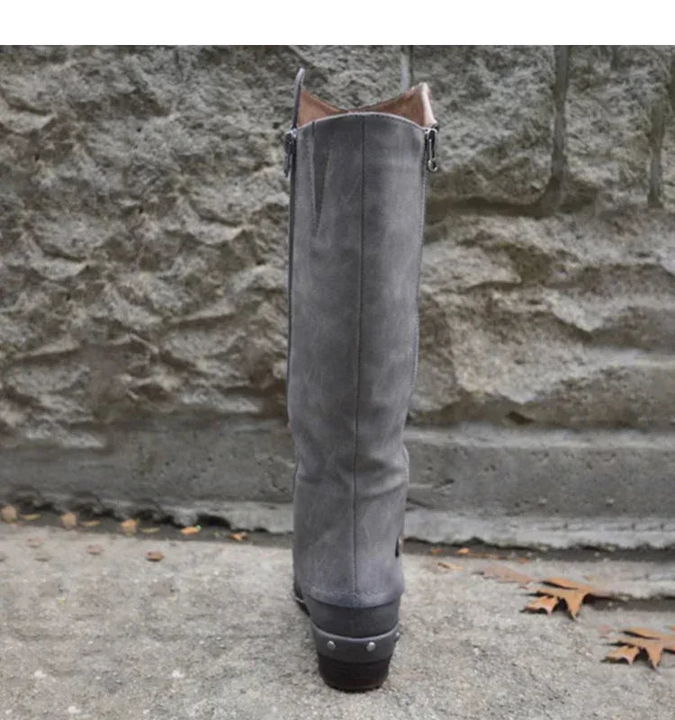 Low-heeled Martin boots - DanaFashionstore