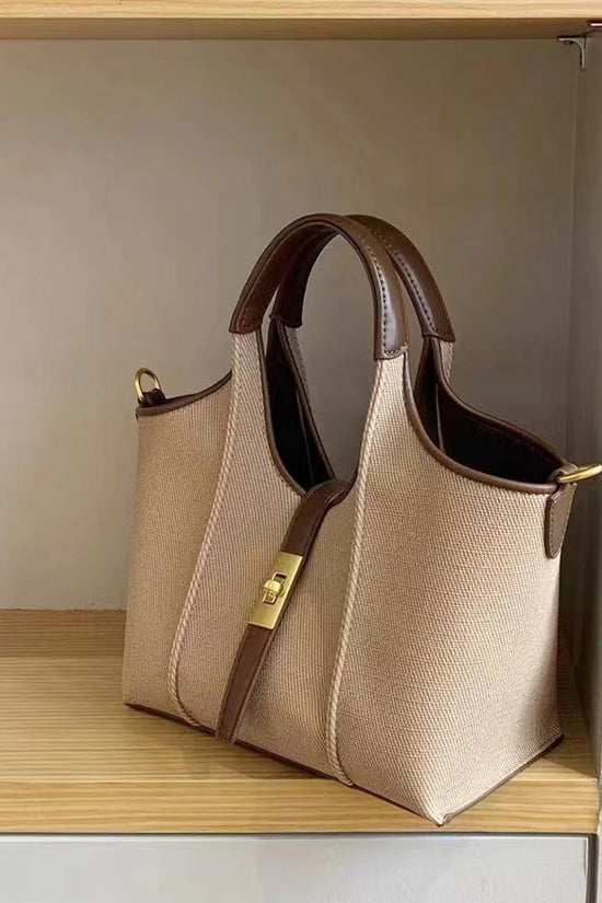 Vegetable Basket Simulated Leather Handbag Commuting Tote Bag Hand-held - Dana Fashion